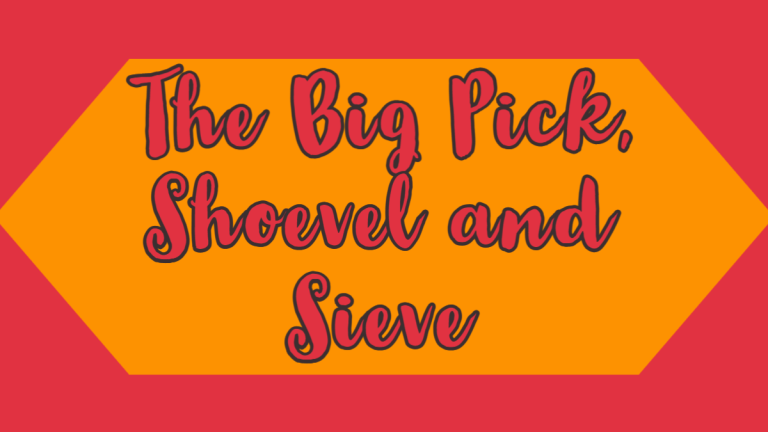 The Big Pick, Shovel, and Sieve in Sapphire